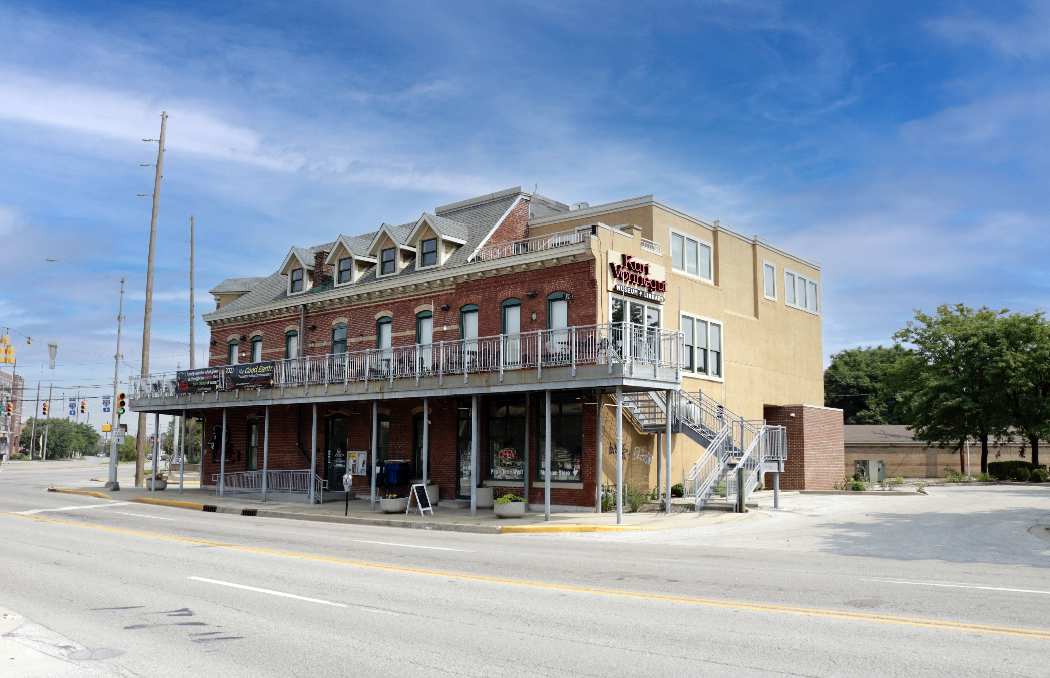 Outside of museum